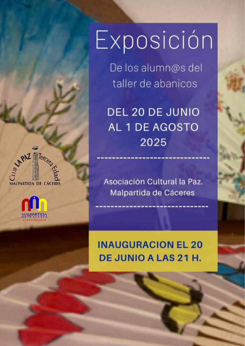 20.06.25.Exposición Taller de Abanicos
