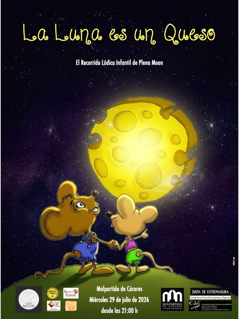 Cartel La Luna es un queso